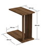 Hanah Home Mesa Lateral Lun - Walnut